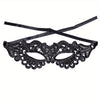 Máscara De Encaje Flexible Sexy Negra Máscara De Ojo Para Fiesta De Baile Disfraz De Mascarada Veneciana Máscaras Decorativas Para Mujer