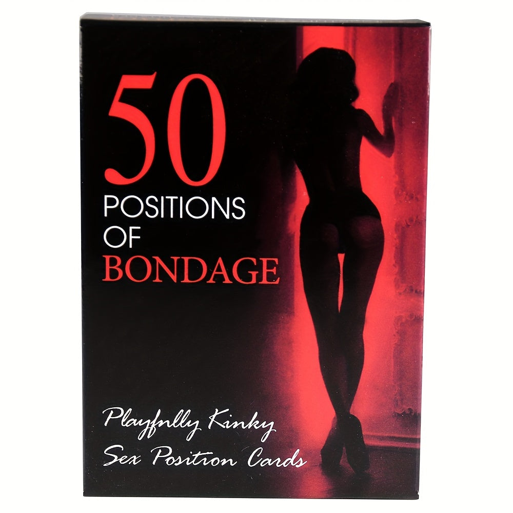 Sex Positions Cards | 50 Bondage Positions for Couple | My Lingerie 4U